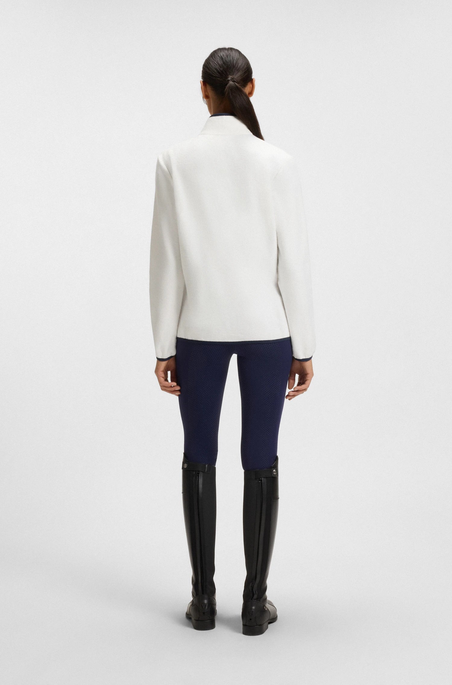 FEDORA HALF ZIP FELPA